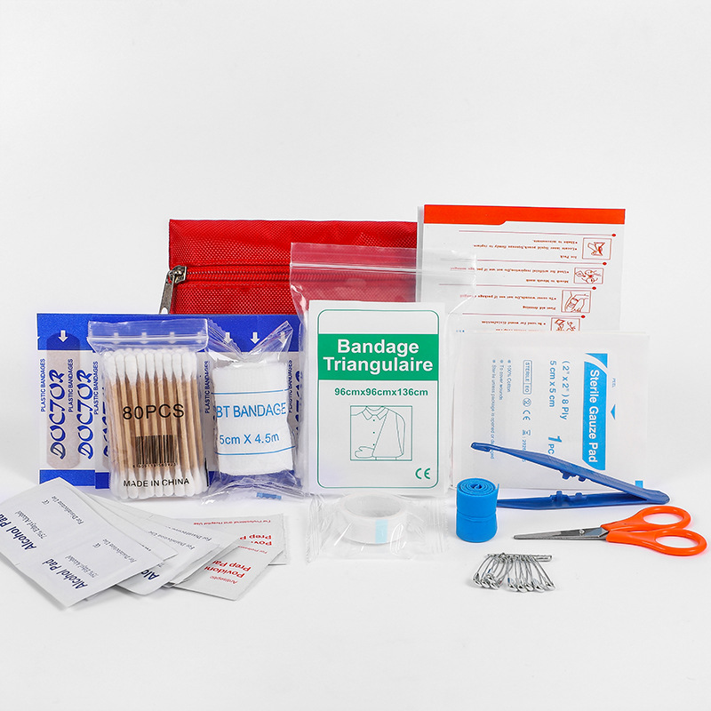 14pcs Kotak P3K Trauma Kit den - Outdoor Camping Essentials ulasan dan harga