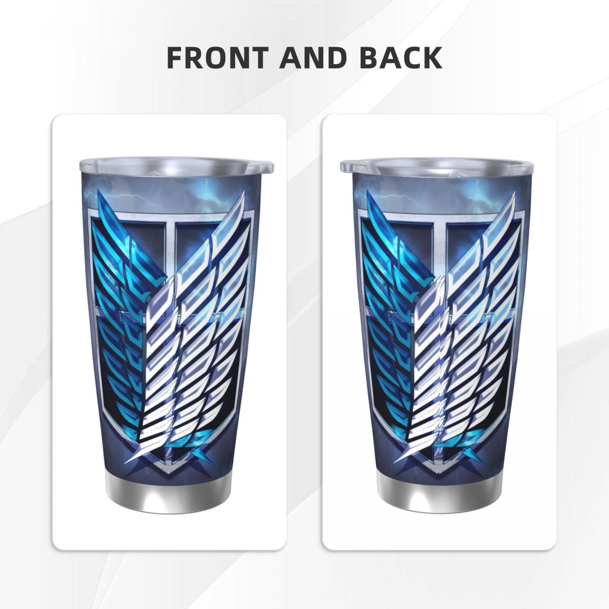 Attack On Titan 20oz Cangkir K - Vacuum Insulated Flask ulasan dan harga