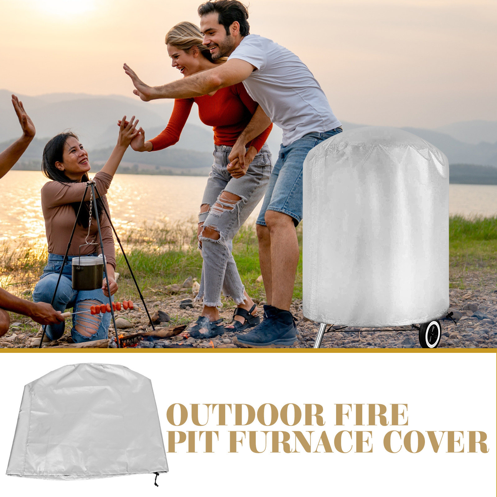 Penutup Panggangan BBQ Luar Ru - Outdoor Camping Gas Stove ulasan dan harga