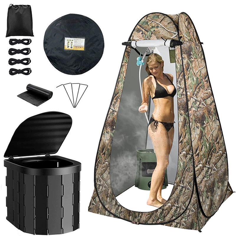 ‌ Tenda Toilet Pop-Up Portabel - Outdoor Camping Toilet Tent ulasan dan harga