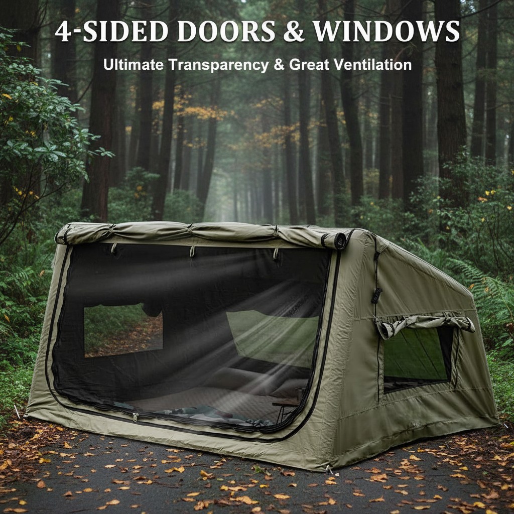 Tenda Camping Otomatis Tiup un - Outdoor Camping Tent Waterproof ulasan dan harga