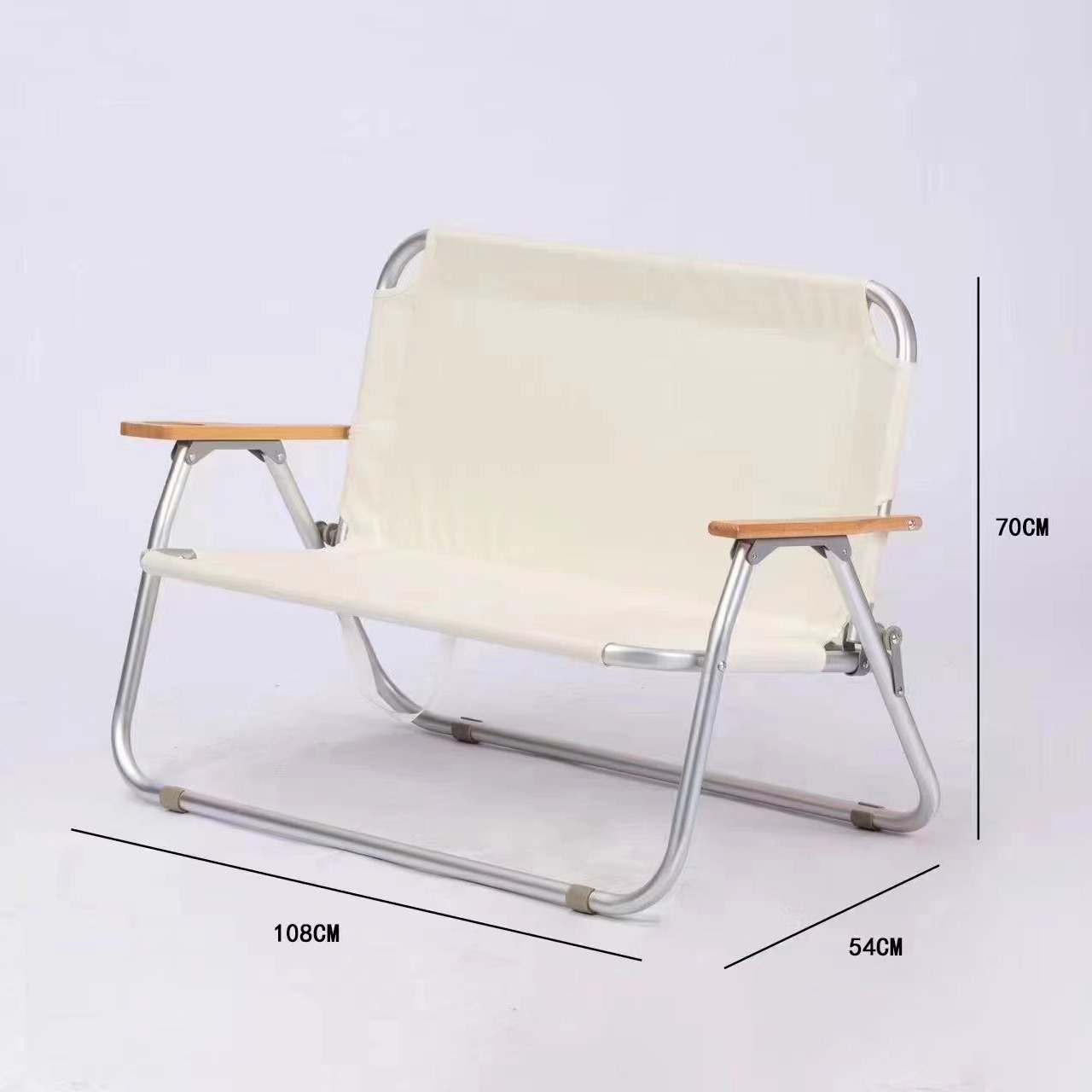 Kursi Pantai Lipat 2 Orang, Ta - Outdoor Camping Folding Chairs ulasan dan harga