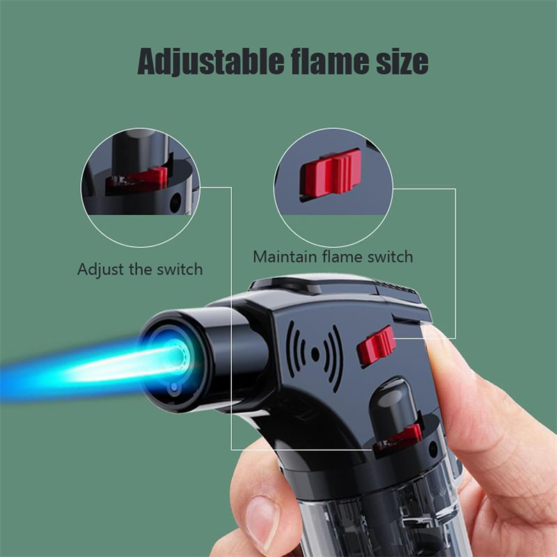 Pistol Las Tahan Angin Suhu Ti - Outdoor Windproof Lighter ulasan dan harga