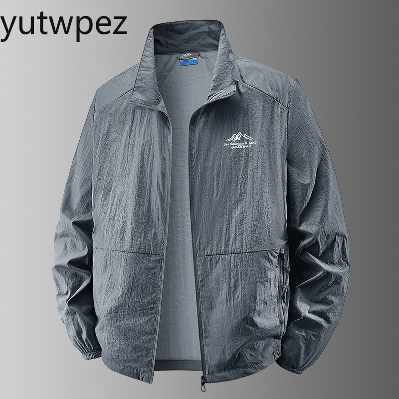 Jaket Ringan Pria UPF50+ untuk - Outdoor Camping Brand ulasan dan harga