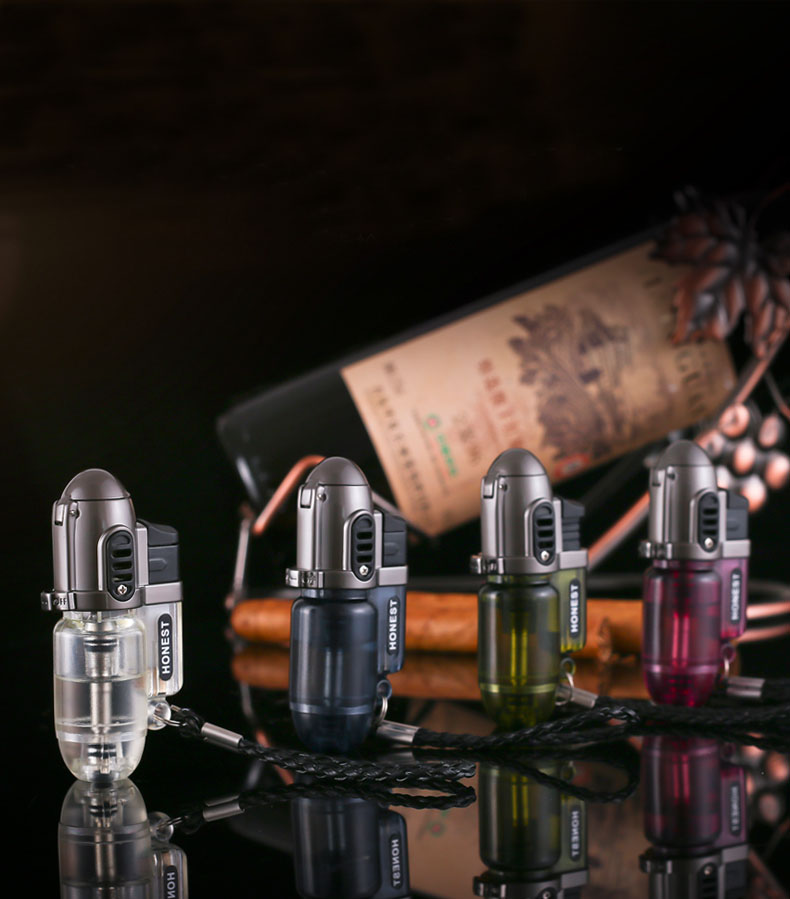 Jujur Mini Tahan Angin Pistol  - Outdoor Windproof Lighter ulasan dan harga