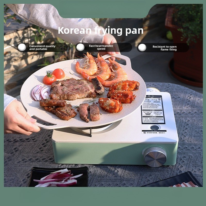 Wajan Panggang Ringan Kompor G - Outdoor Camping Gas Stove ulasan dan harga