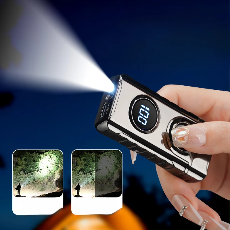 Pemantik rokok isi ulang cepat - Outdoor Windproof Lighter ulasan dan harga