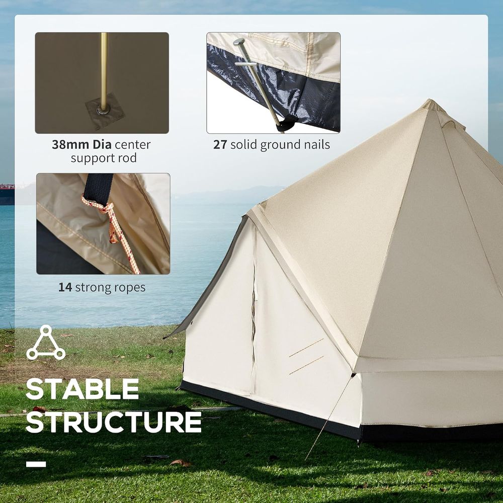 Tenda Glamping Luas untuk 10 O - Outdoor Camping And Glamping ulasan dan harga