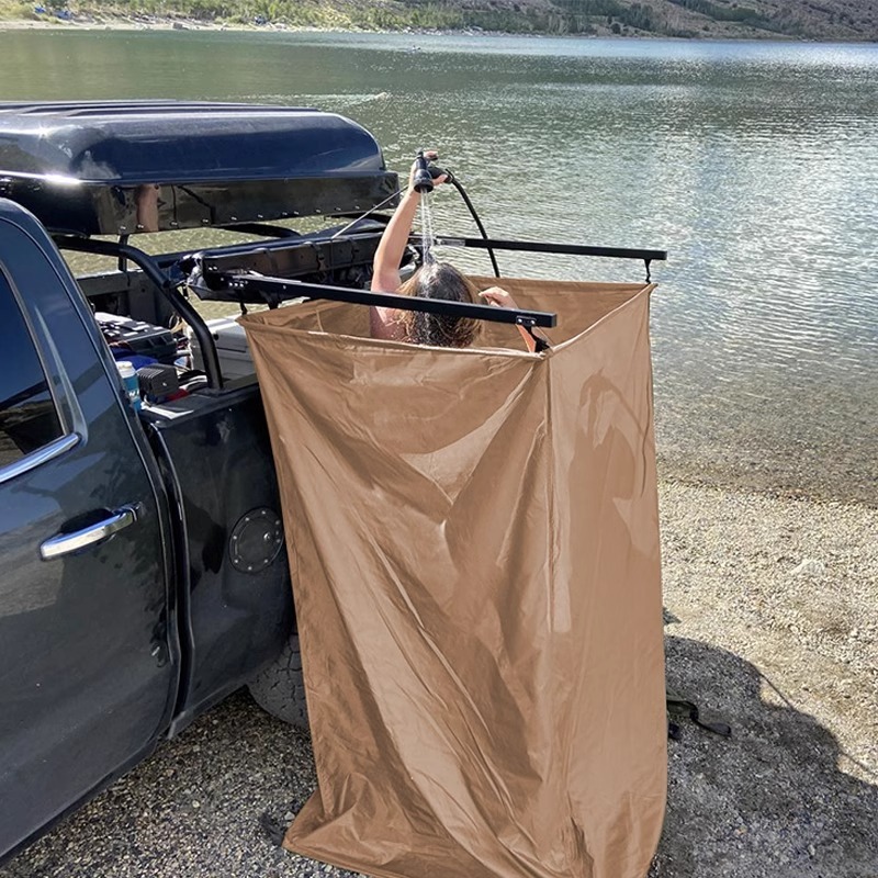 Tenda lipat serbaguna untuk be - Outdoor Camping Toilet Tent ulasan dan harga