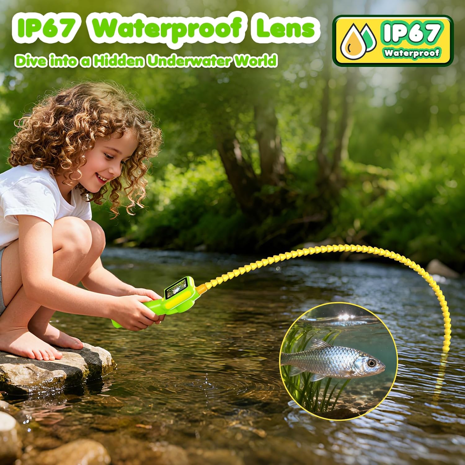 Endoskop untuk Anak-anak, Kame - Outdoor Camping For Kids ulasan dan harga