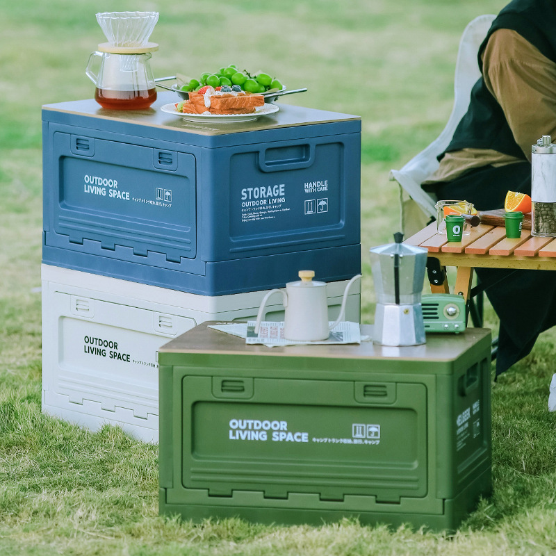 Kotak penyimpanan lipat untuk  - Outdoor Camping Bin ulasan dan harga