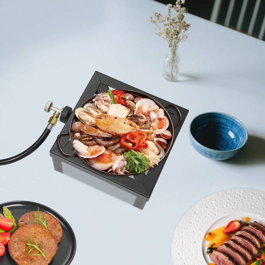 Kompor Gas Portabel Satu Tungk - Outdoor Camping Gas Stove ulasan dan harga