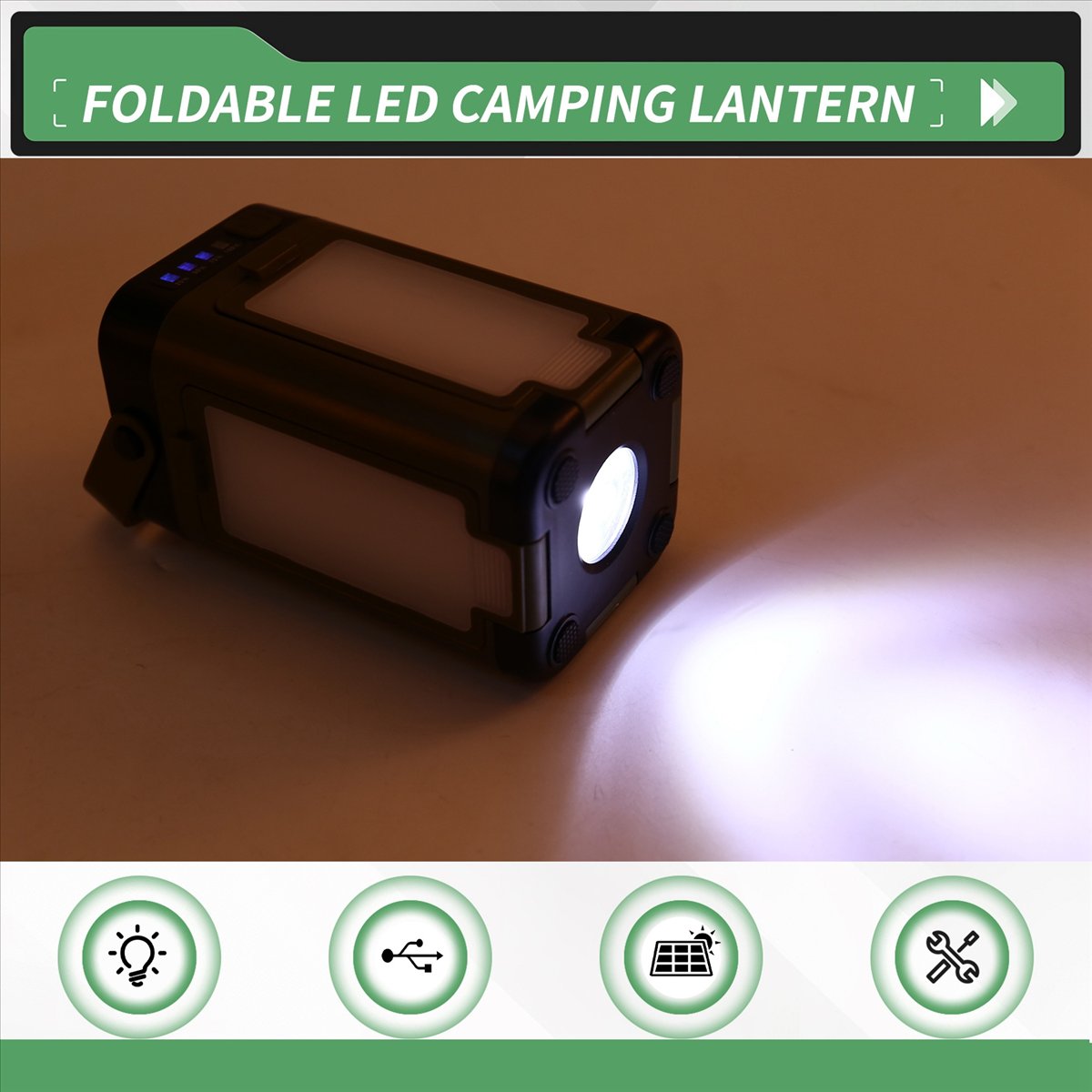 X08A Lampu Tenda Portabel Mult - Camping Solar Lantern ulasan dan harga