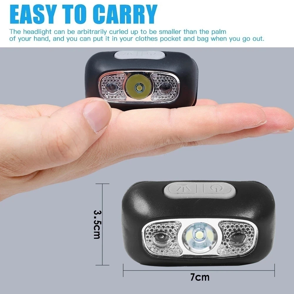 Lampu Kepala LED Portabel Sens - Headlamp ulasan dan harga