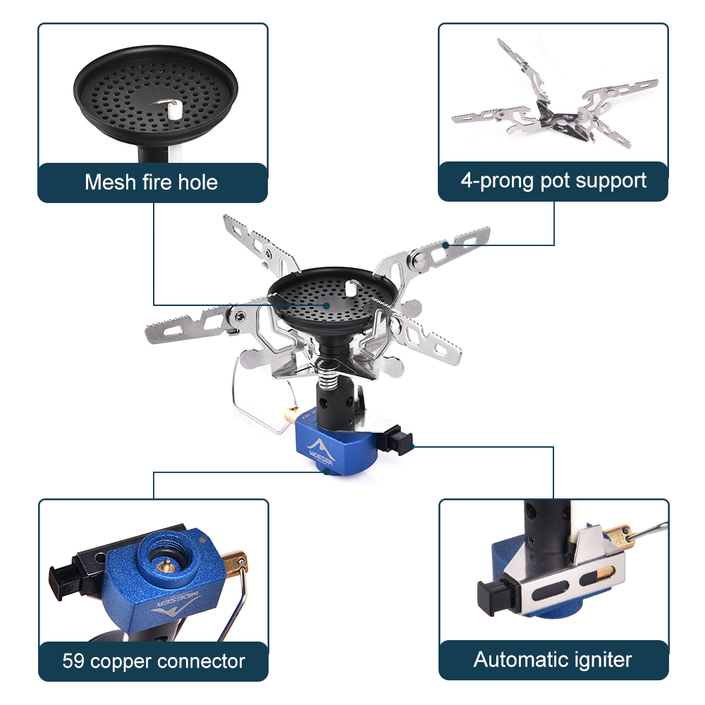 Kompor Gas Outdoor 3300W denga - Outdoor Camping Gas Stove ulasan dan harga
