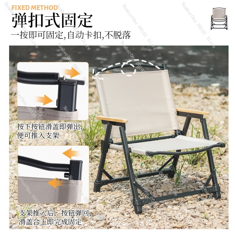 Kursi Berkemah Paduan Aluminiu - Outdoor Camping Folding Chairs ulasan dan harga