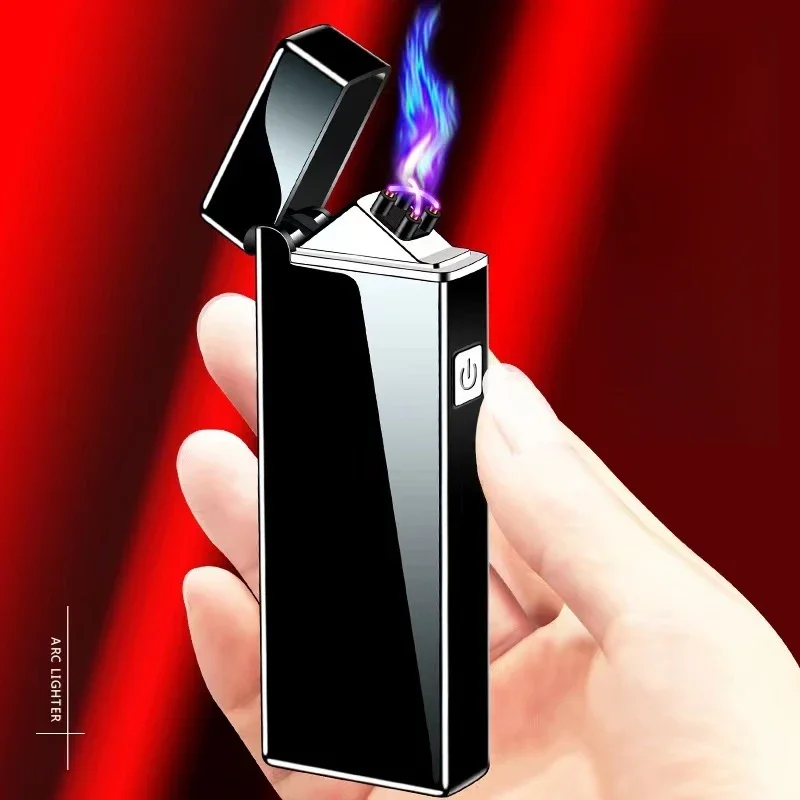 Pemantik tanpa api busur ganda - Outdoor Windproof Lighter ulasan dan harga