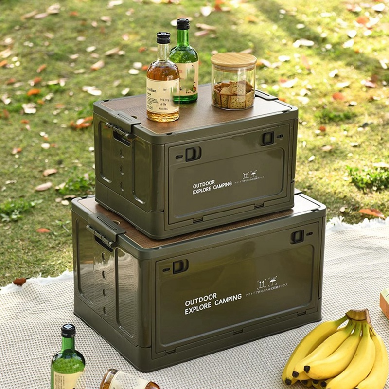 Kotak Penyimpanan Meja Lipat u - Outdoor Camping Box ulasan dan harga