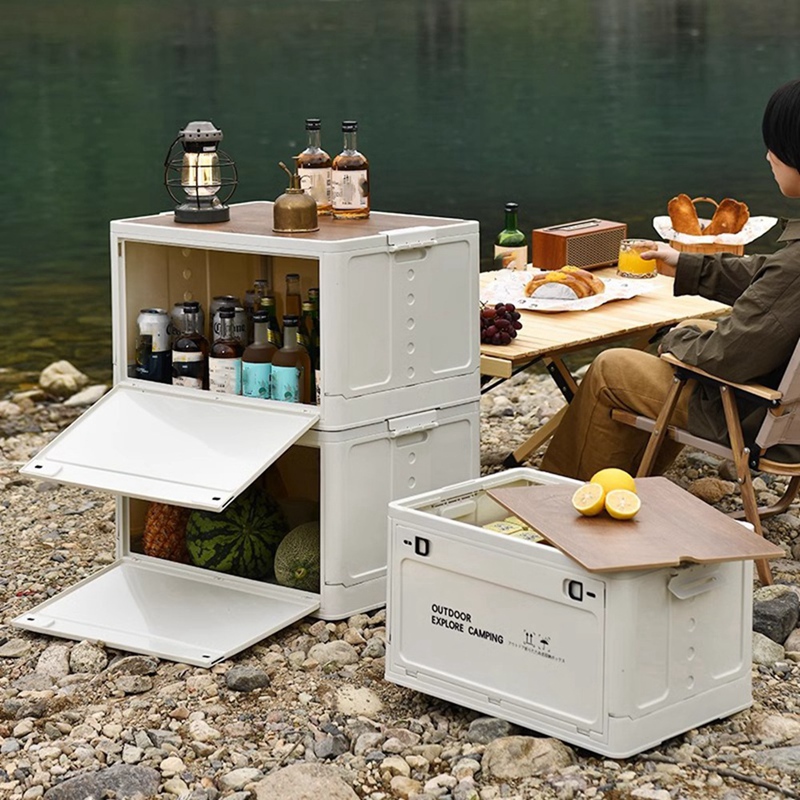 Kotak Penyimpanan Meja Lipat u - Outdoor Camping Box ulasan dan harga