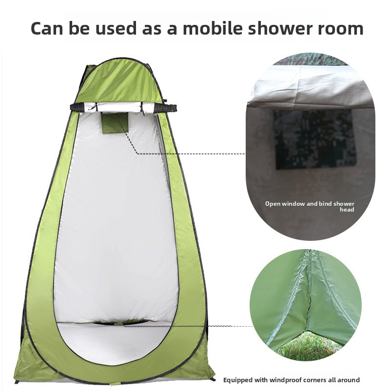 Tenda Privasi Lapis Tunggal Ot - Outdoor Camping Toilet Tent ulasan dan harga