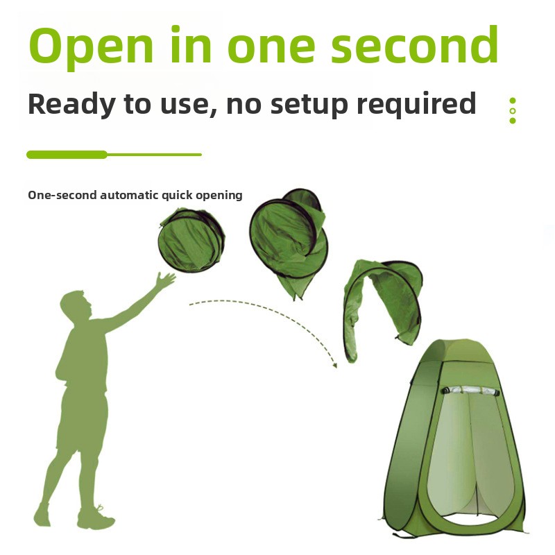 Tenda Privasi Lapis Tunggal Ot - Outdoor Camping Toilet Tent ulasan dan harga