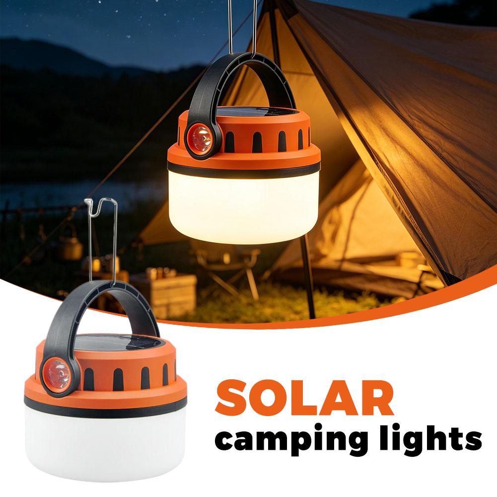 Lampu Kemah Tenaga Surya Isi U - Camping Solar Lantern ulasan dan harga